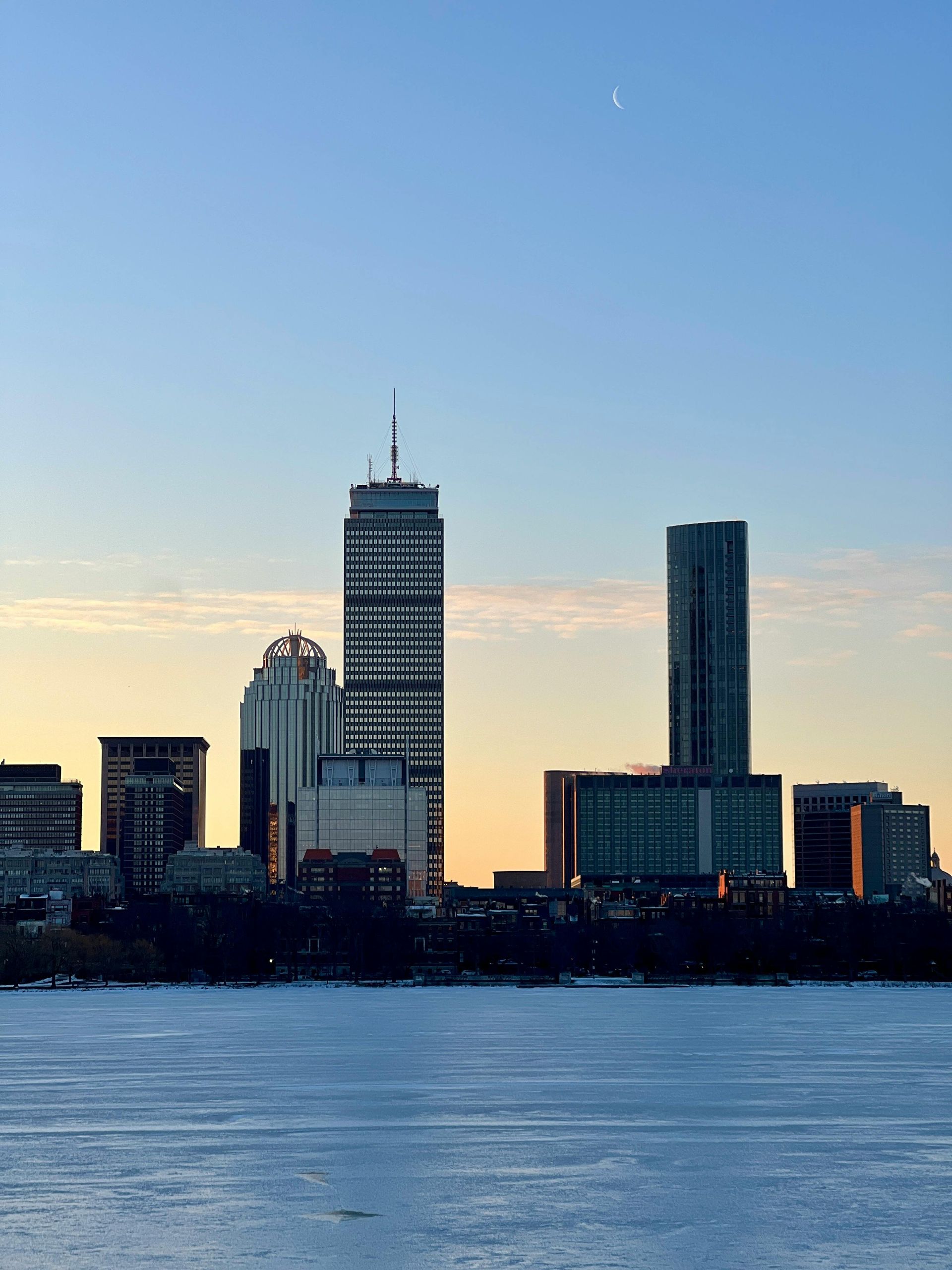 Boston skyline, home of 733Park's payments, fintech, AI, and vertical SaaS M&A advisory practice