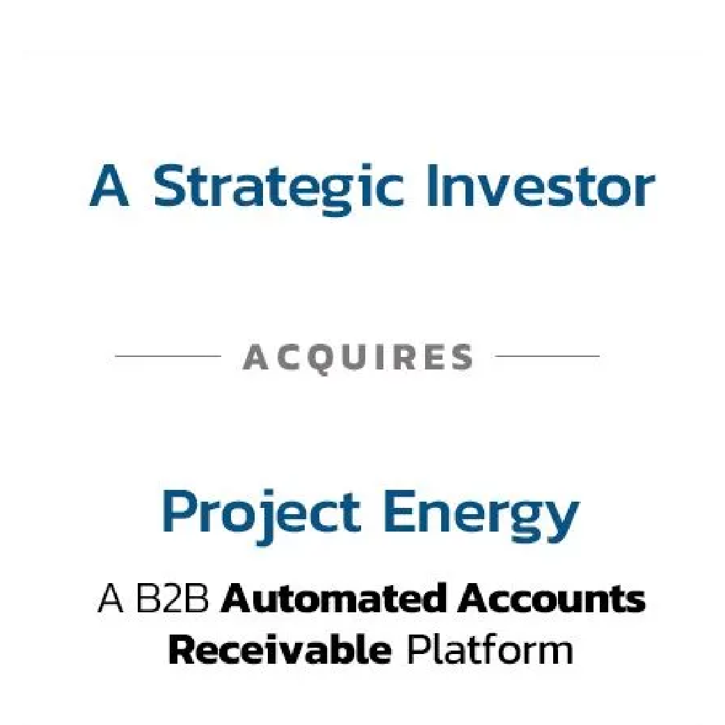 Strategic investor acquires a B2B automated accounts receivable platform